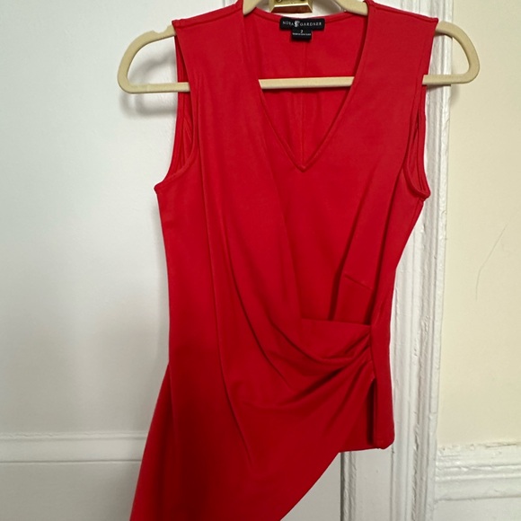 Nora Gardner ruched ponte top - Picture 2 of 4